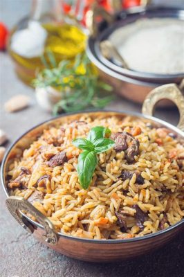  Biryani de Cordero: Un Festín de Sabores Especiados y Arroz Suave como la Seda